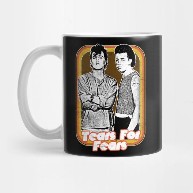 80s Vintage-Style Tears For Fears Design by DankFutura